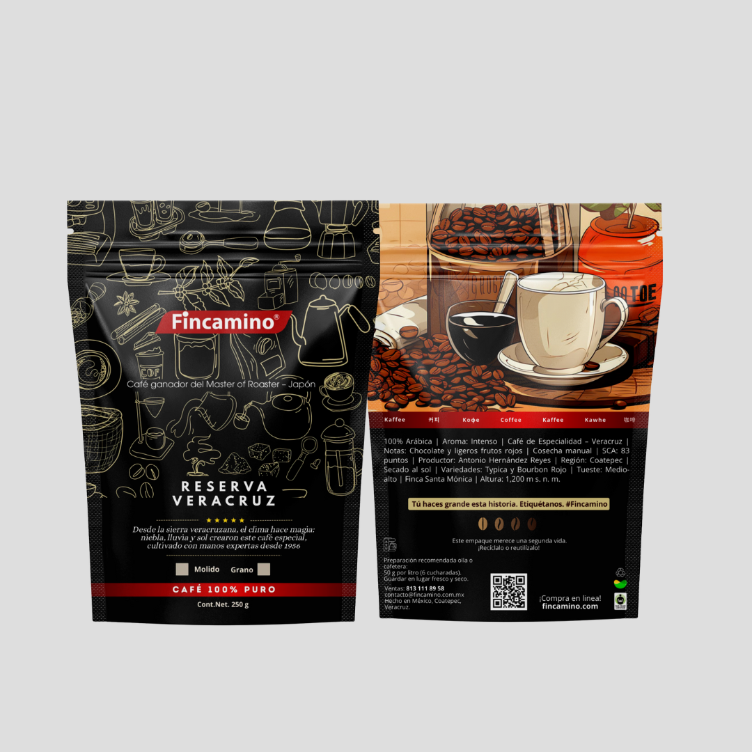 Paquete de muestra café Veracruz 250 g