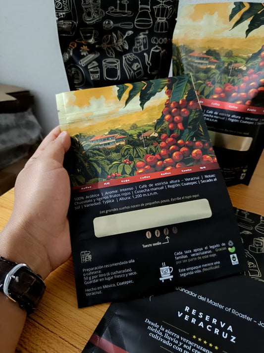 Café de Veracruz especialidad sin marca