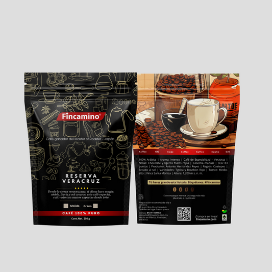 Paquete de muestra café Veracruz 250 g