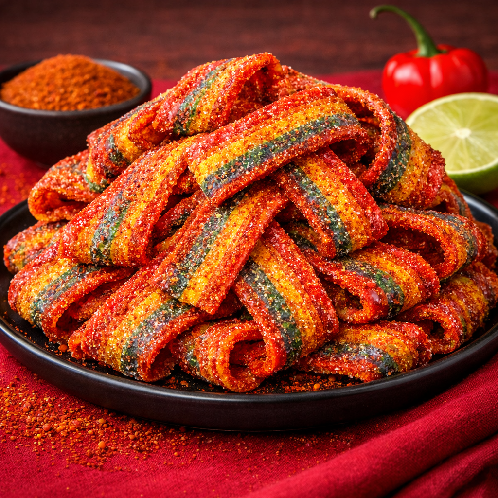 Tiras Arcoíris Enchiladas | Gomitas Picositas