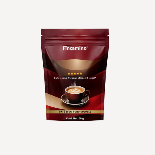 Café soluble 120 g reserva Veracruz (2 bolsas de 60 g c/u)